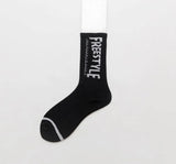 Hip hop socks men and women street long socks fashion sports soft cotton printed socks basketball socks in stockings long socks