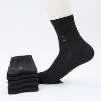 5pair=10pcs Cheap Price Men Socks Classic Business Brand Calcetines Hombre Socks Men High Quality Breathable Cotton Casual Socks