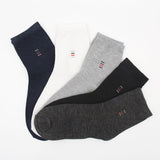 5pair=10pcs Cheap Price Men Socks Classic Business Brand Calcetines Hombre Socks Men High Quality Breathable Cotton Casual Socks