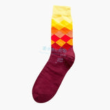 New Cotton Funny Couple Socks Harajuku Leaves Crew Casual Happy Socks For Men Art Flamingo Fashion Cute Hipster Sock Hip Hop