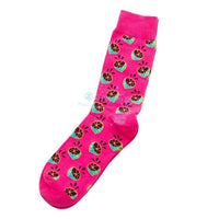 New Cotton Funny Couple Socks Harajuku Leaves Crew Casual Happy Socks For Men Art Flamingo Fashion Cute Hipster Sock Hip Hop