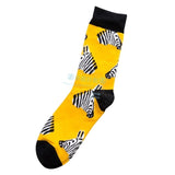 New Cotton Funny Couple Socks Harajuku Leaves Crew Casual Happy Socks For Men Art Flamingo Fashion Cute Hipster Sock Hip Hop