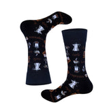 Lionzone 2019 Newly Men Socks Cotton Casual  Personality Design Hip Hop Streetwear Happy Socks Gifts for Men Brand Quality